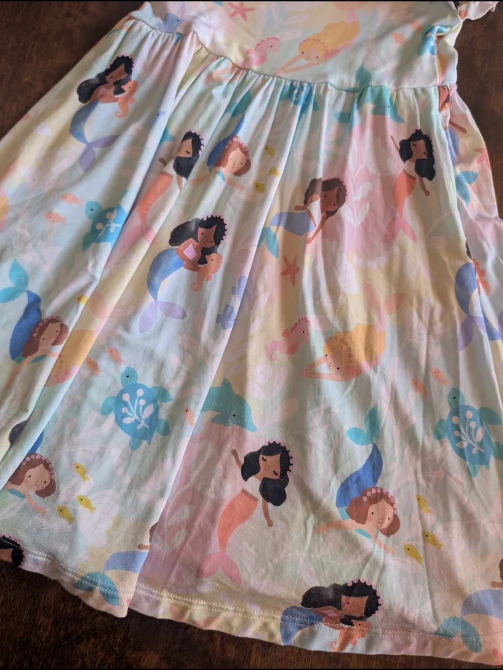 Little Sleepies Mystic Mermaid Dress/ 4T/ Like New